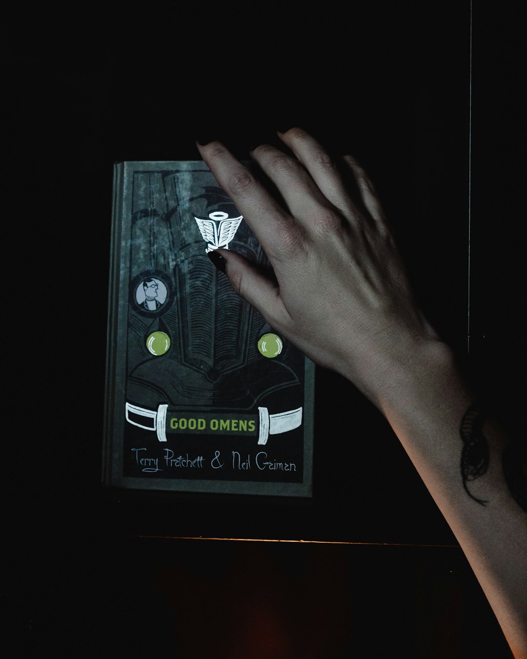 dark mystery book cover